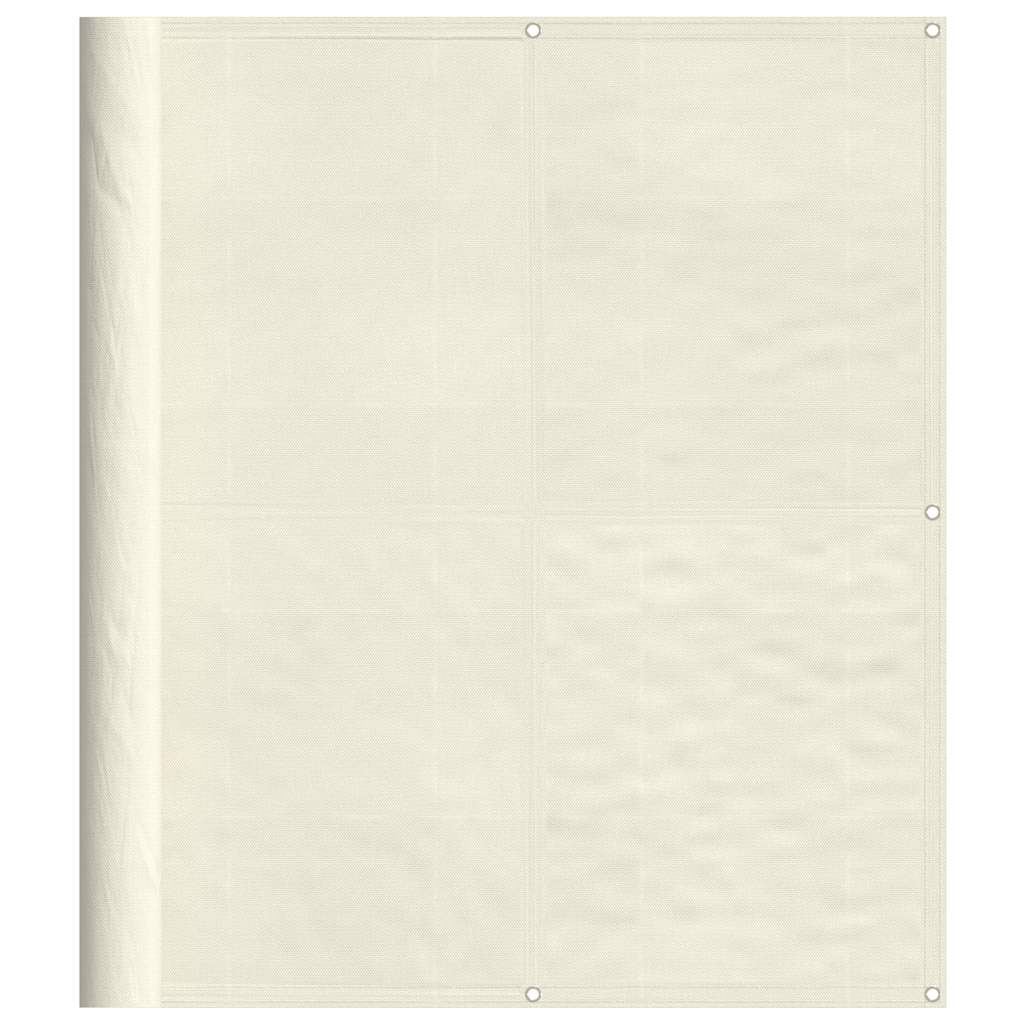 Balkonski zaslon krem 120x1000 cm 100 % poliester Oxford