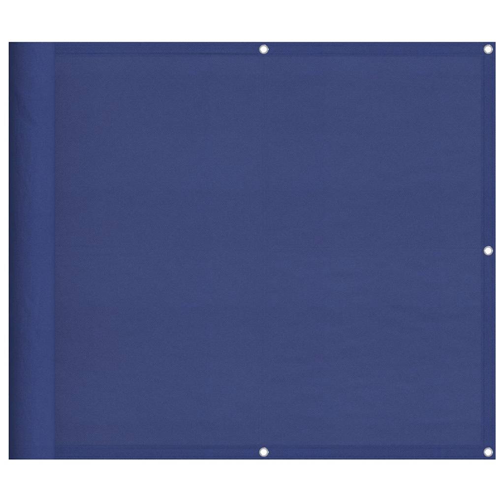 Balkonski zaslon plavi 90x800 cm 100 % poliester Oxford