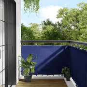 Balkonski zaslon plavi 90x800 cm 100 % poliester Oxford