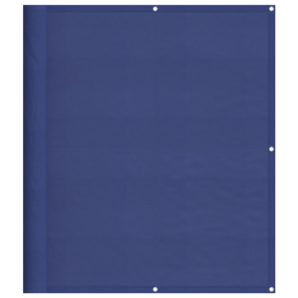 Balkonski zaslon plavi 120x800 cm 100 % poliester Oxford