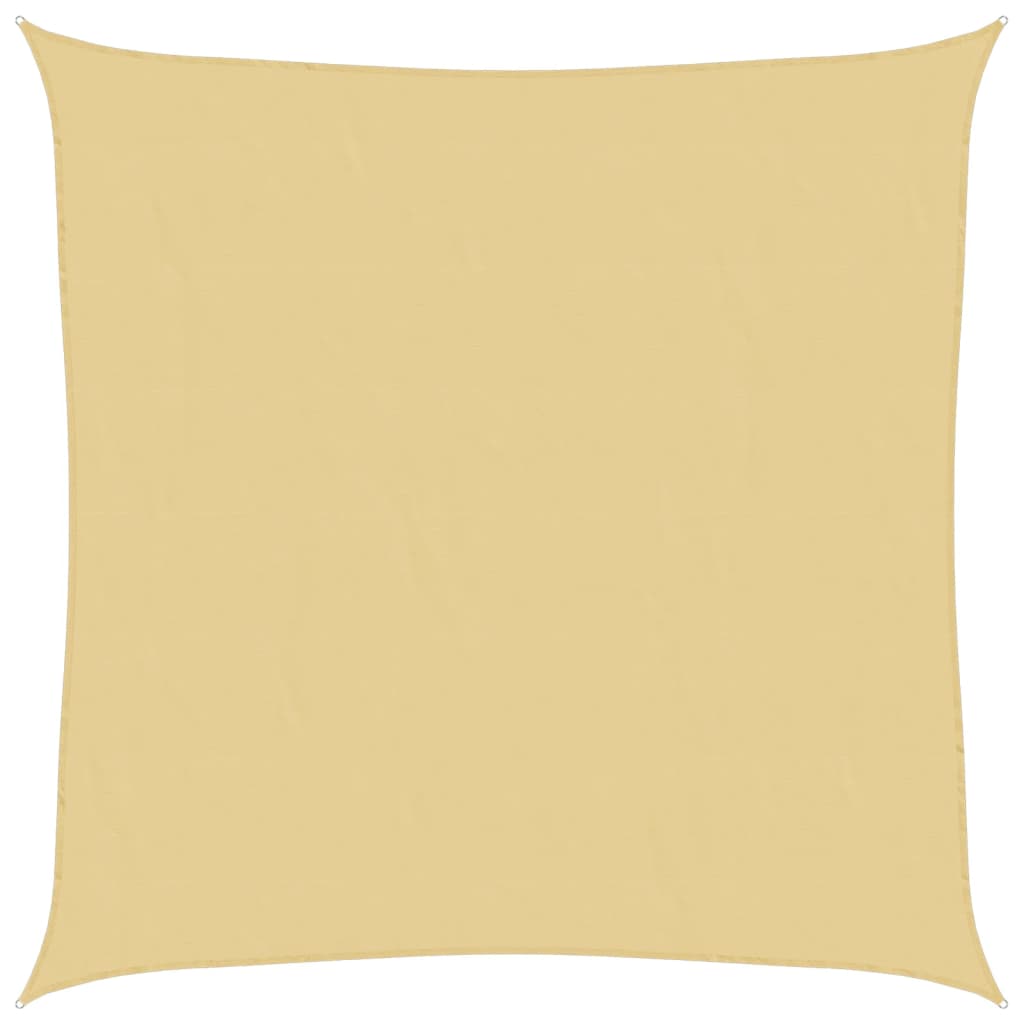 Jedro protiv sunca boje pijeska 4,5x4,5 m 100% poliester Oxford