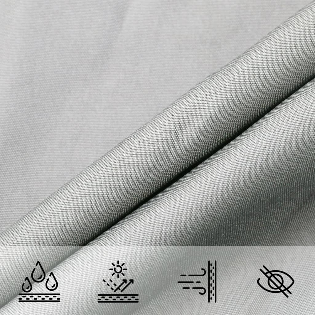 Jedro protiv sunca svjetlosivo 4,5x2 m 100% poliestera Oxford