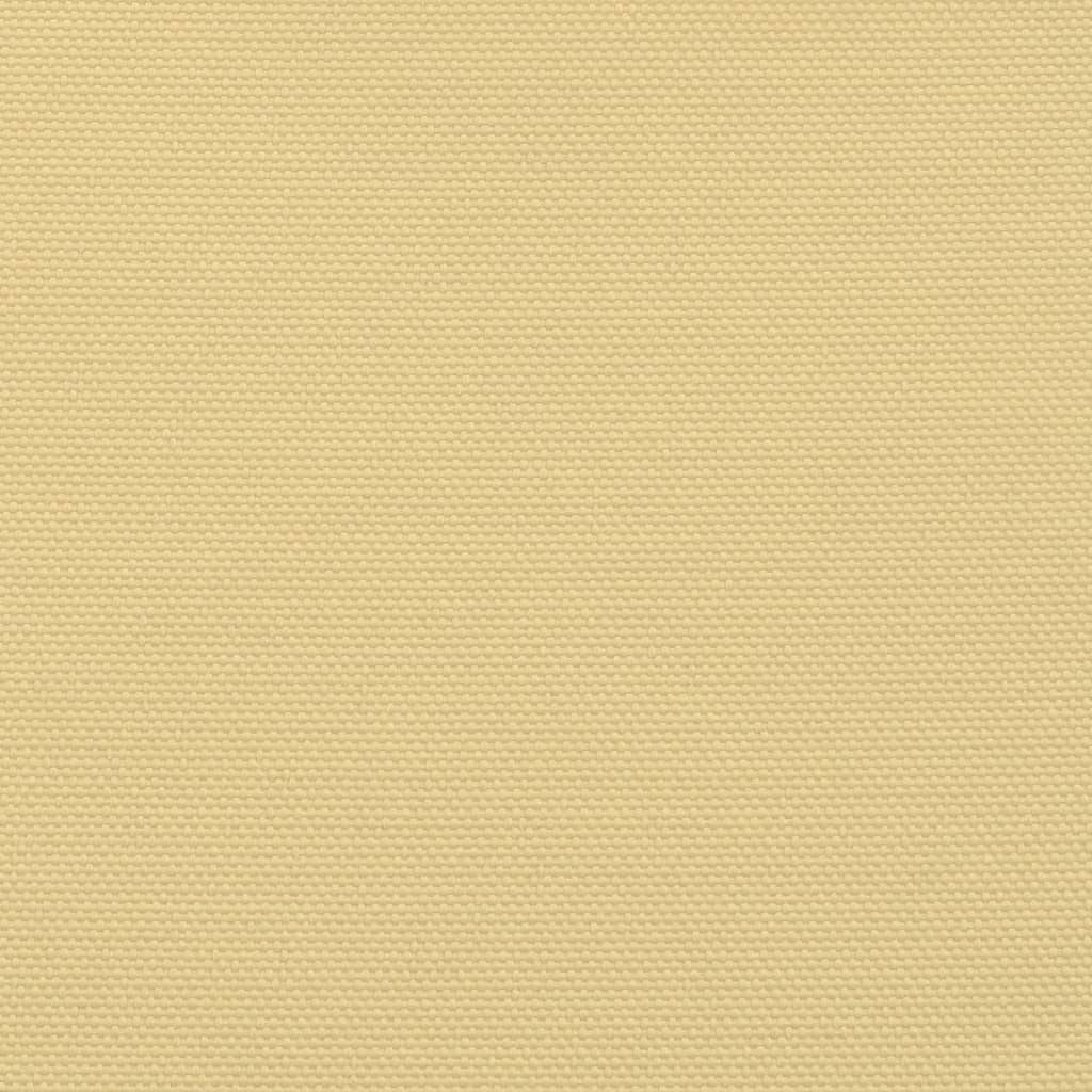 Jedro protiv sunca boje pijeska 3x4x5 m 100 % poliester Oxford