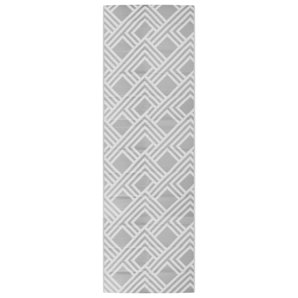 Vanjski tepih ARAKIL sivi 80x250 cm PP