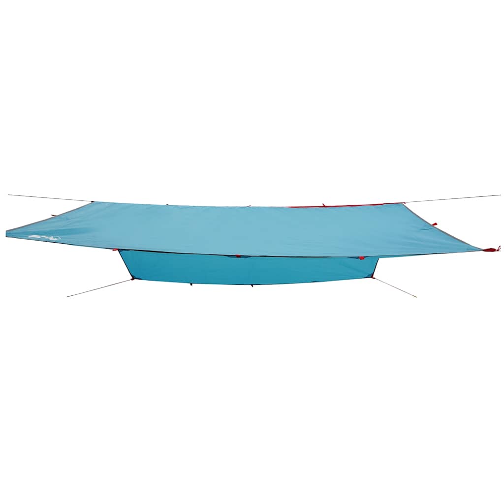 Cerada za kampiranje plava 360 x 294 cm vodootporna