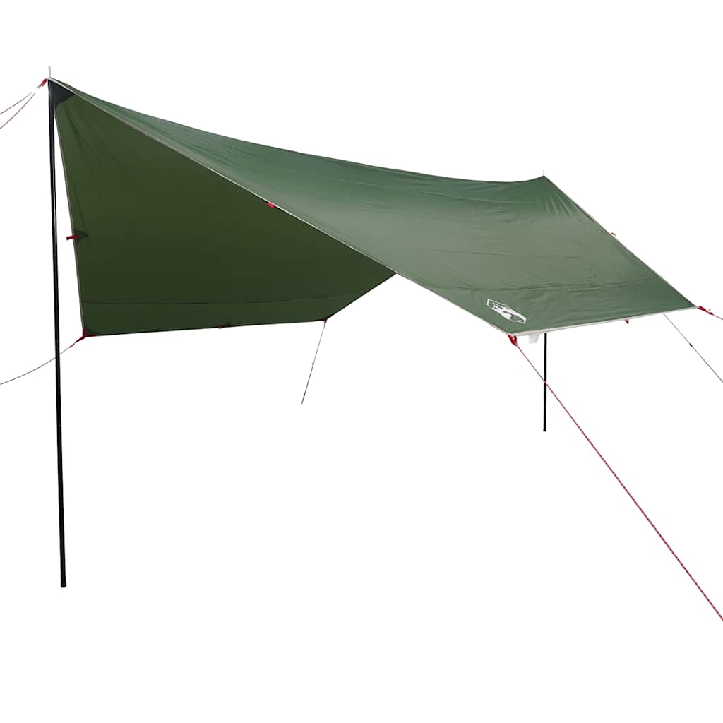 Cerada za kampiranje zelena 430 x 380 x 210 cm vodootporna