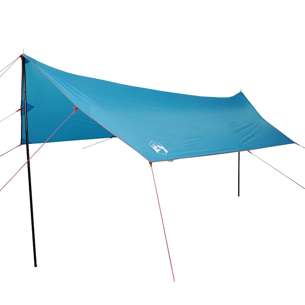 Cerada za kampiranje plava 460x305x210 cm vodootporna