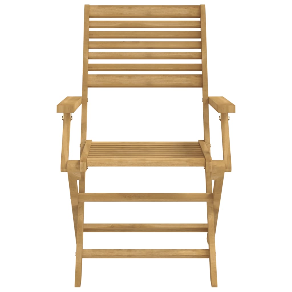 Sklopive vrtne stolice 2 kom 54,5x61,5x86,5 cm od drva bagrema