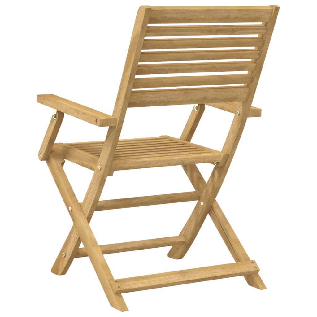 Sklopive vrtne stolice 2 kom 54,5x61,5x86,5 cm od drva bagrema