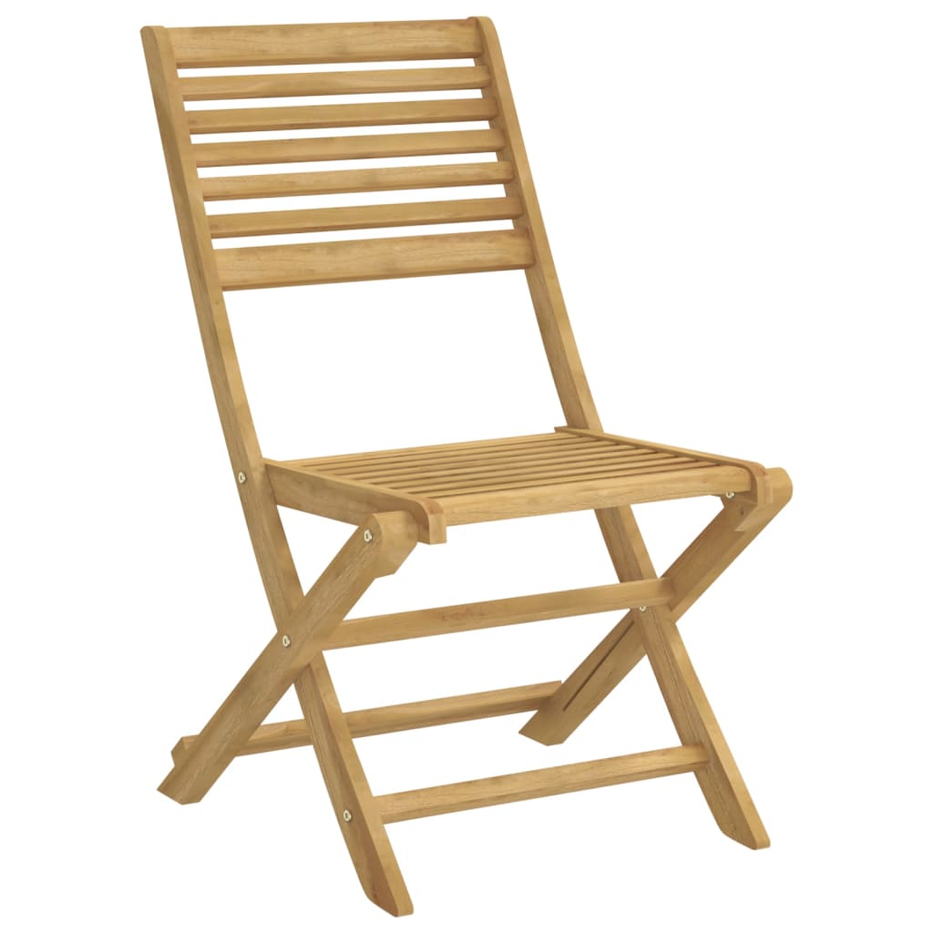 Sklopive vrtne stolice 2 kom 48,5x61,5x87 cm od drva bagrema