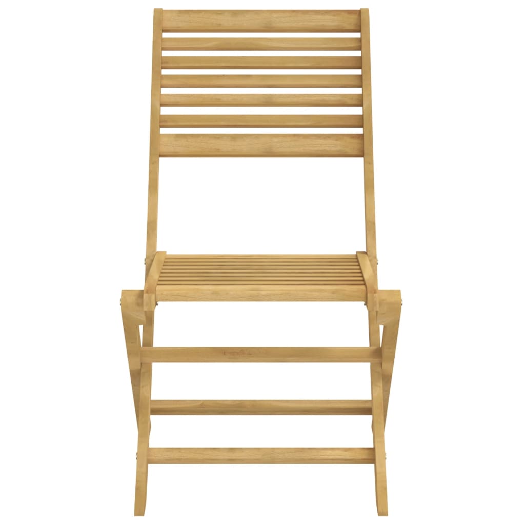 Sklopive vrtne stolice 2 kom 48,5x61,5x87 cm od drva bagrema