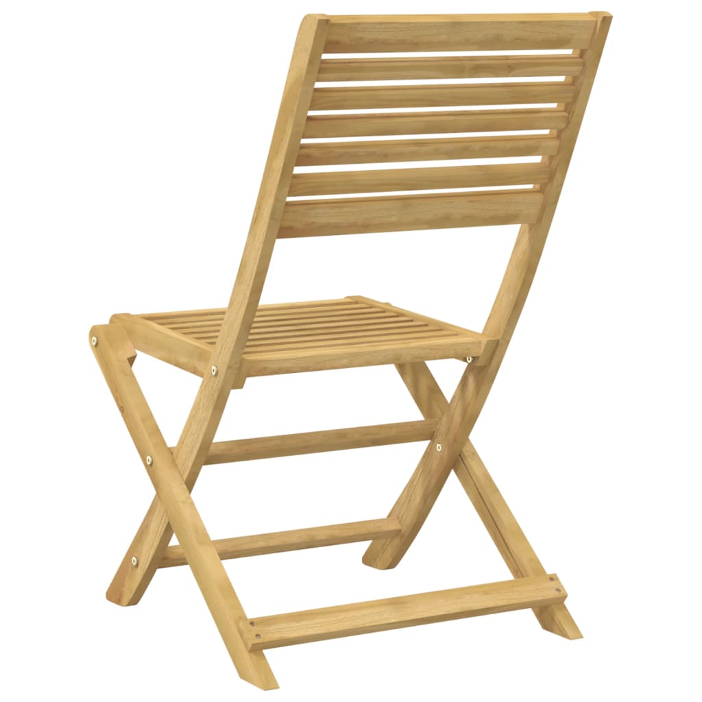 Sklopive vrtne stolice 2 kom 48,5x61,5x87 cm od drva bagrema