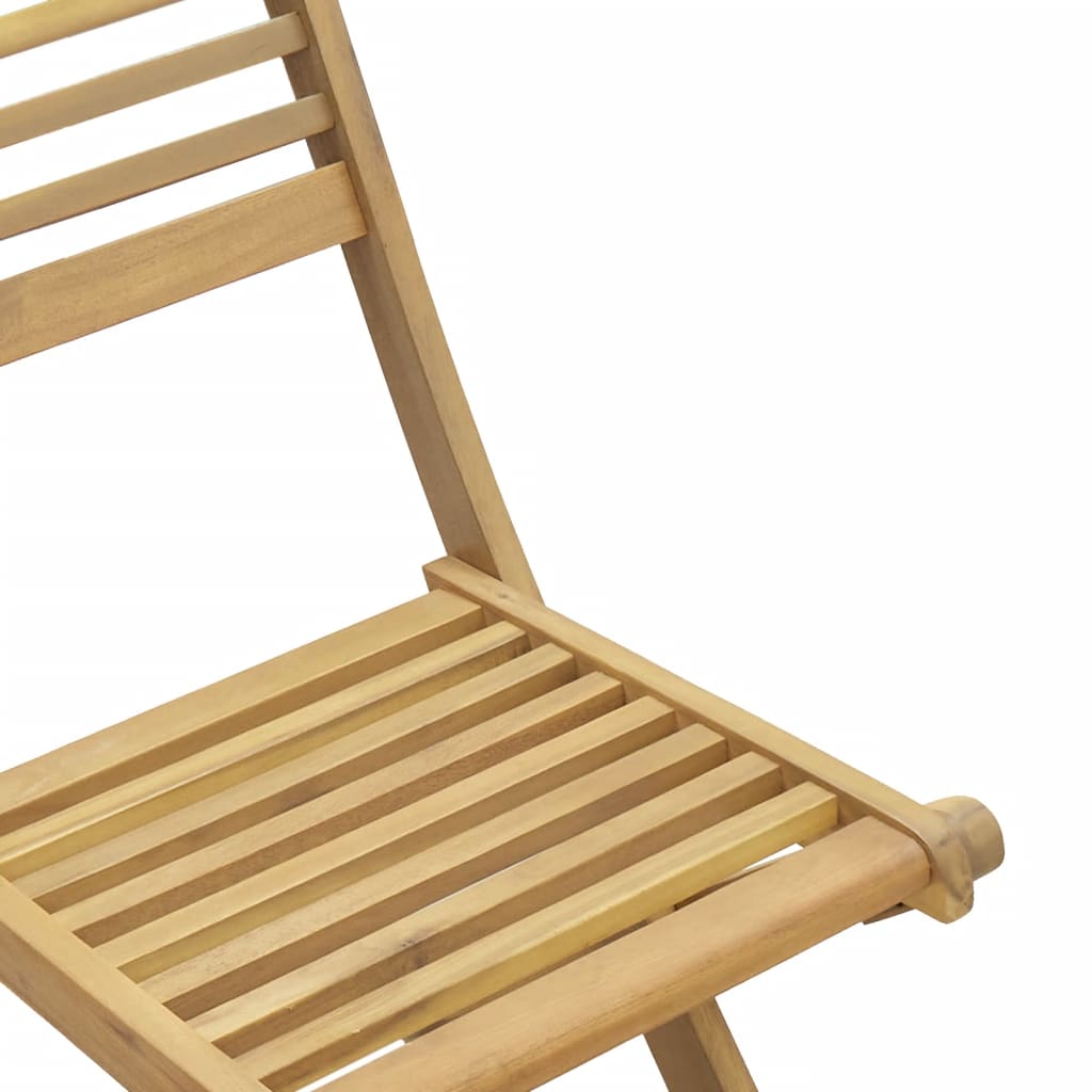 Sklopive vrtne stolice 2 kom 48,5x61,5x87 cm od drva bagrema