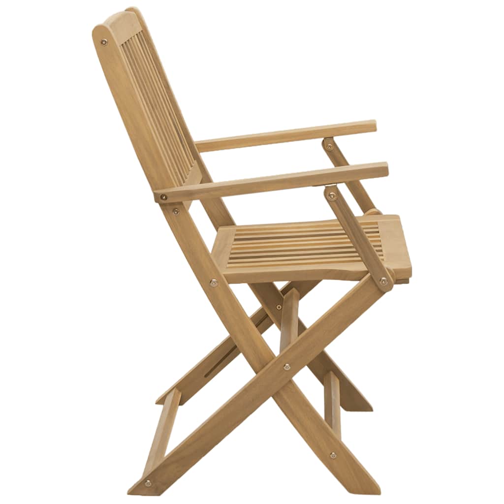 Sklopive vrtne stolice 4 kom 54x61x88 cm od drva bagrema