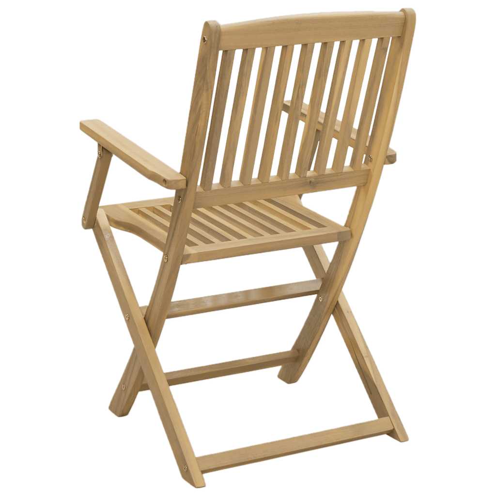 Sklopive vrtne stolice 4 kom 54x61x88 cm od drva bagrema