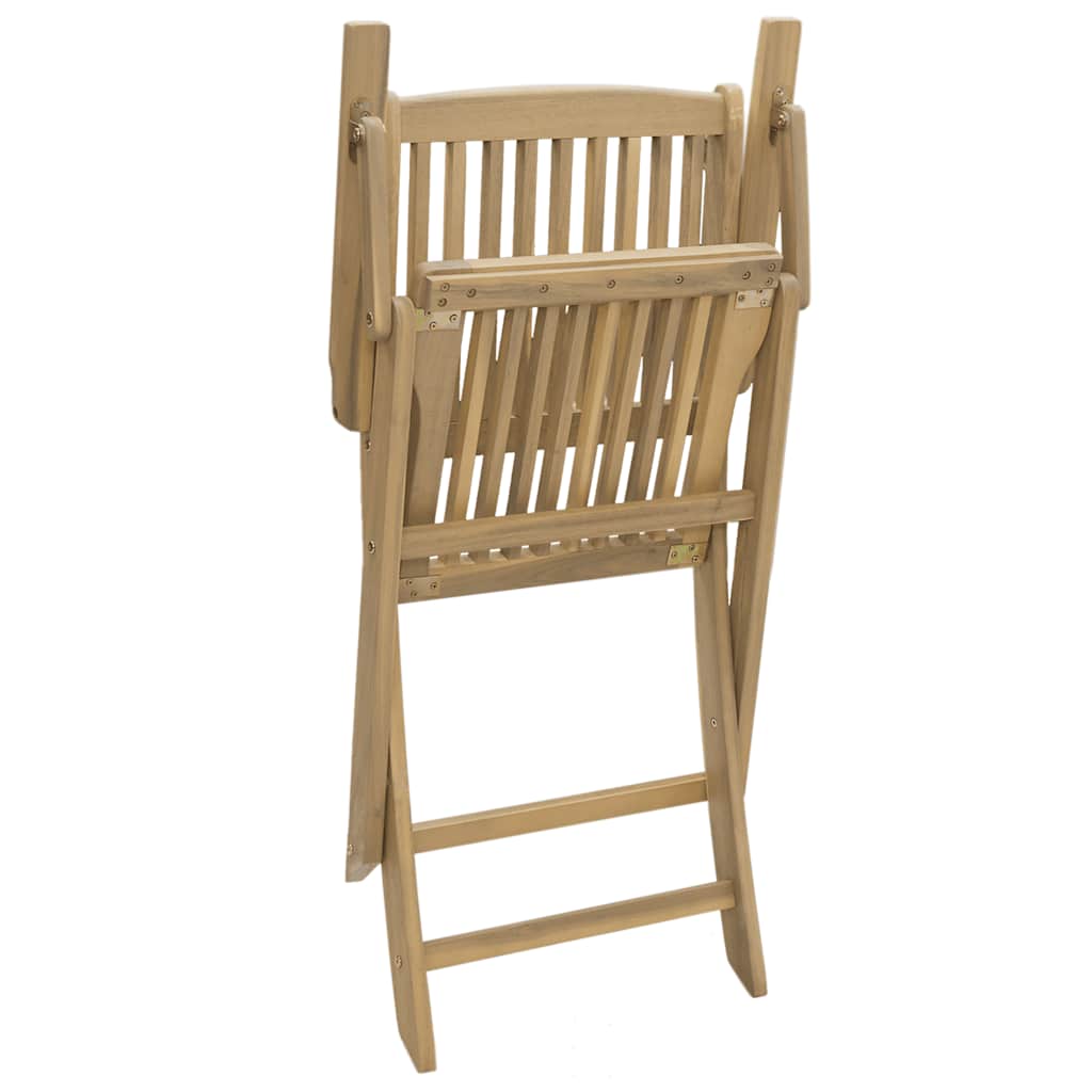 Sklopive vrtne stolice 4 kom 54x61x88 cm od drva bagrema