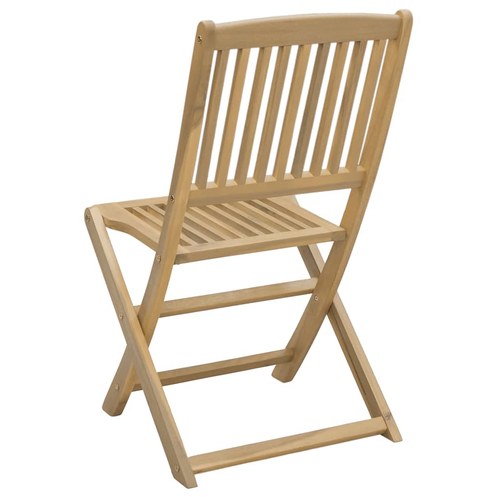 Sklopive vrtne stolice 4 kom 44x50x88 cm masivno drvo bagrema
