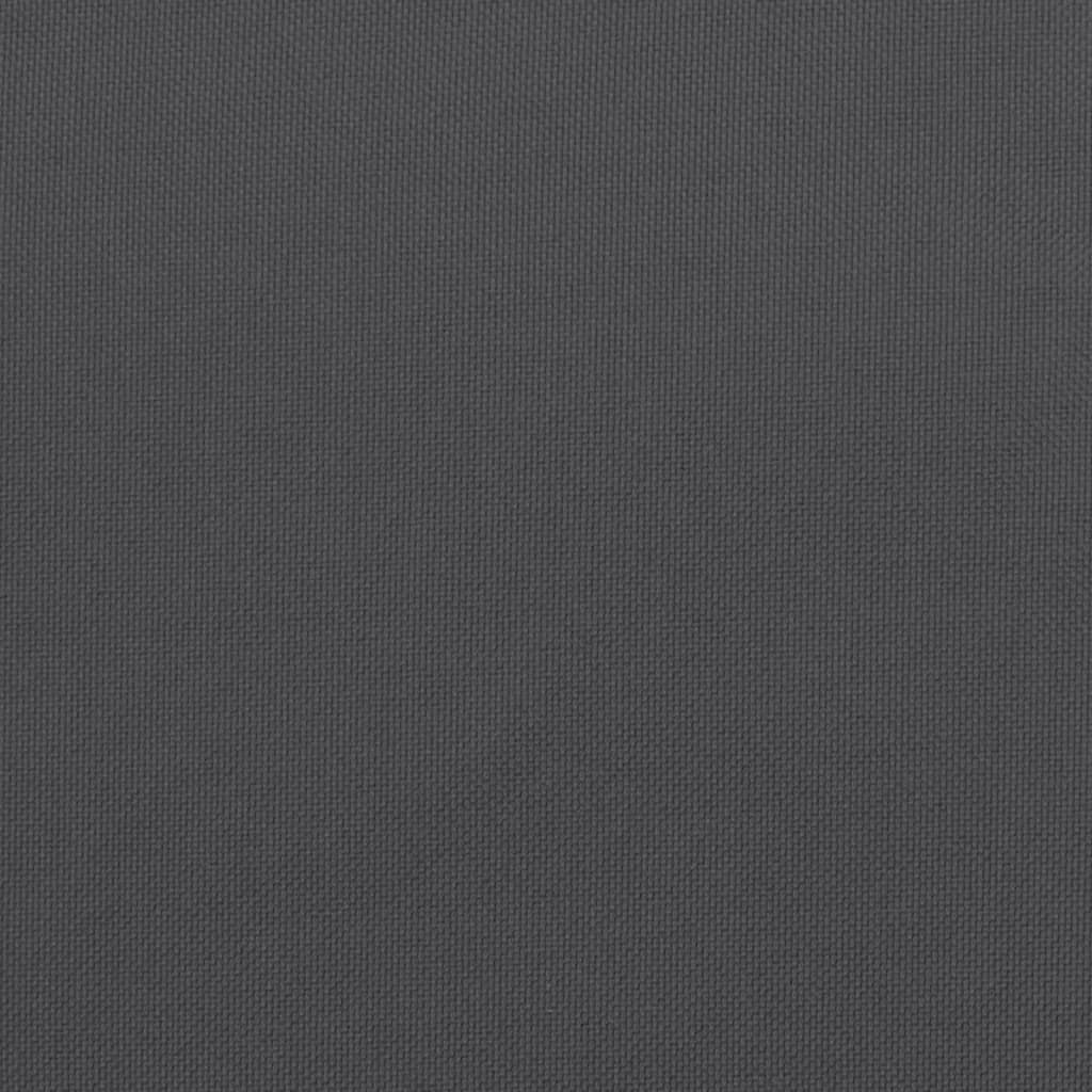 Kutna vrtna sofa s jastucima bijela 73 x 73 x 78 cm od borovine