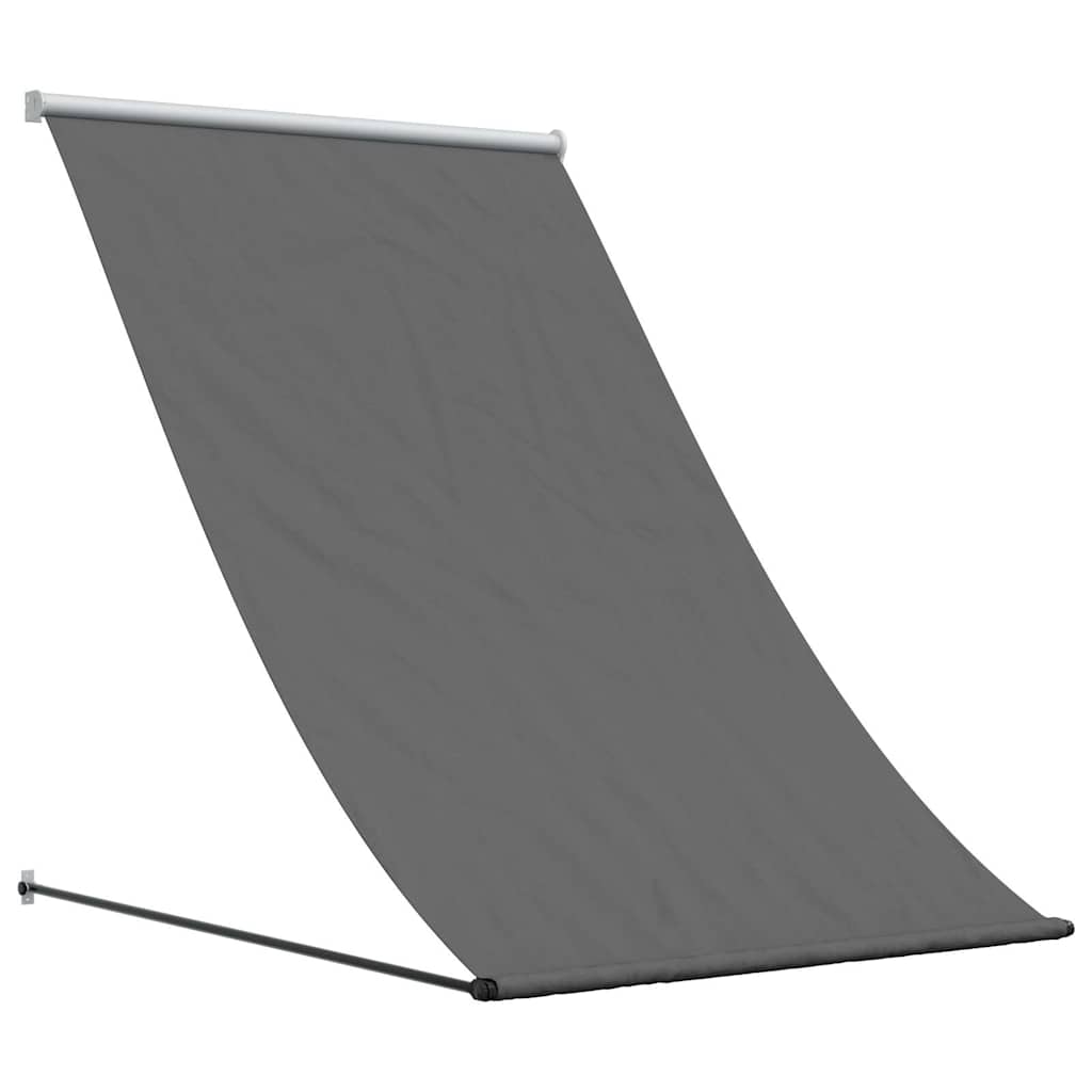 Tenda na uvlačenje antracit 150 x 150 cm od tkanine i čelika