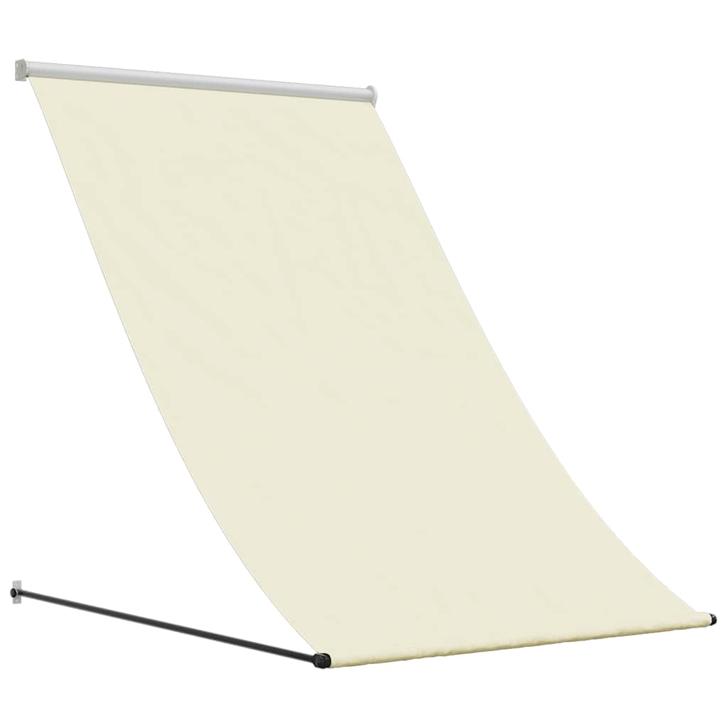 Tenda na uvlačenje krem 100 x 150 cm od tkanine i čelika