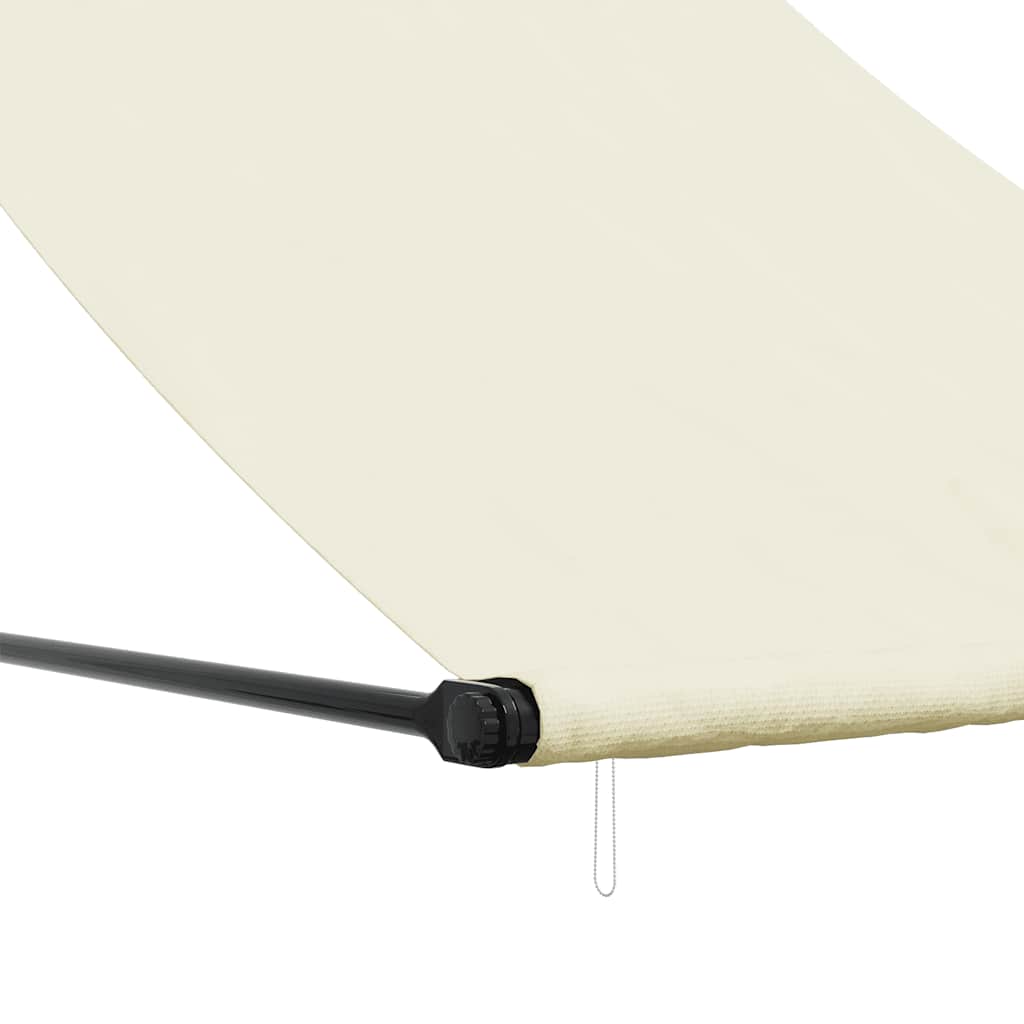 Tenda na uvlačenje krem 100 x 150 cm od tkanine i čelika
