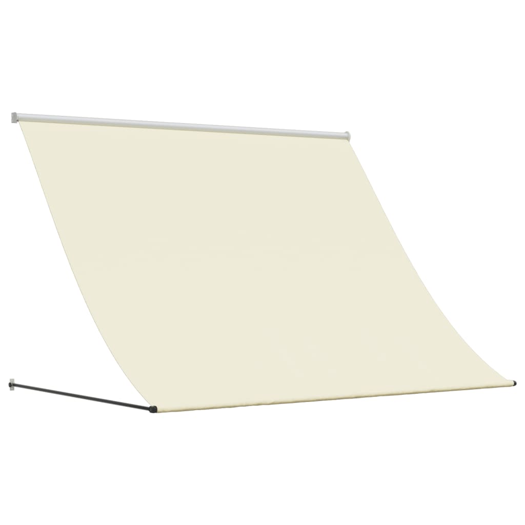 Tenda na uvlačenje krem 200 x 150 cm od tkanine i čelika