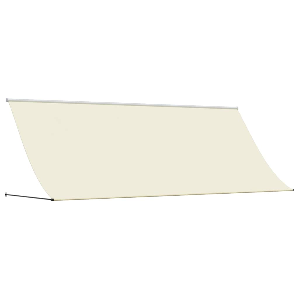 Tenda na uvlačenje krem 350 x 150 cm od tkanine i čelika