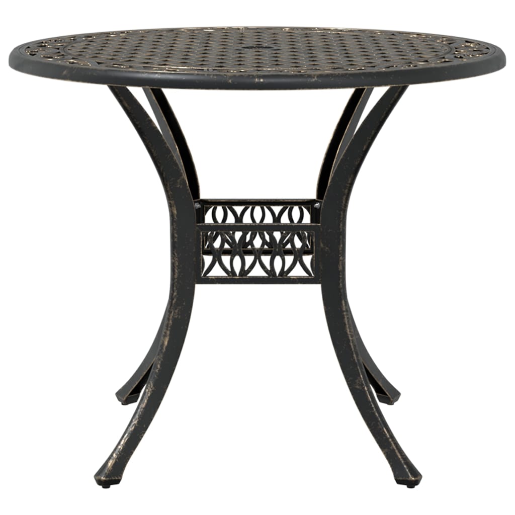5-dijelni vrtni blagovaonski set brončani lijevani aluminij