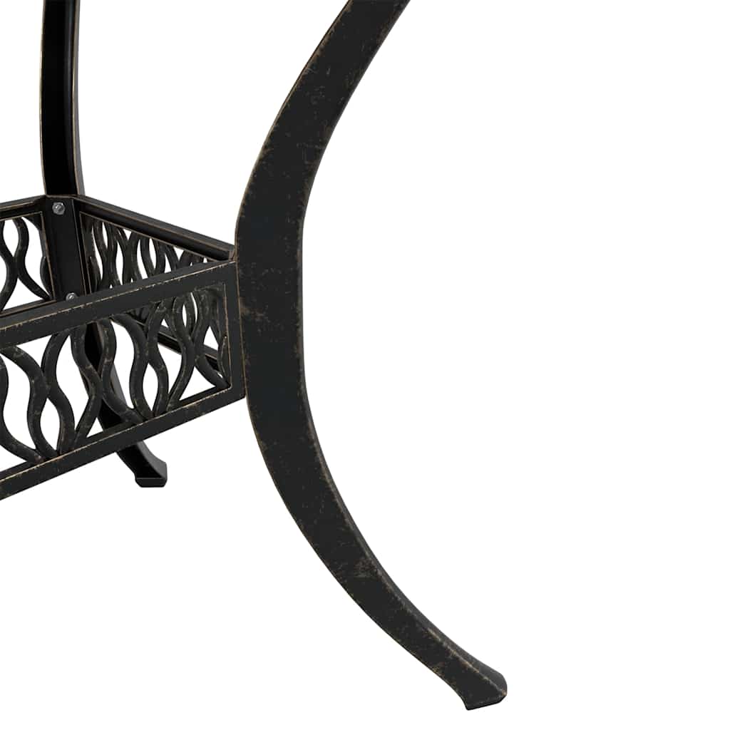 5-dijelni vrtni blagovaonski set brončani lijevani aluminij