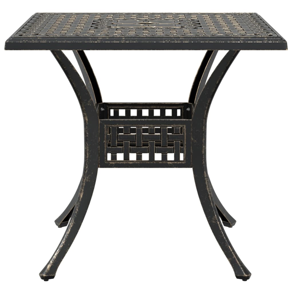 3-dijelni bistro set brončani od lijevanog aluminija