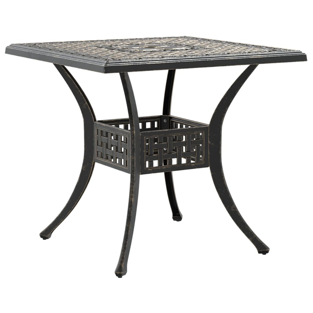3-dijelni bistro set brončani od lijevanog aluminija