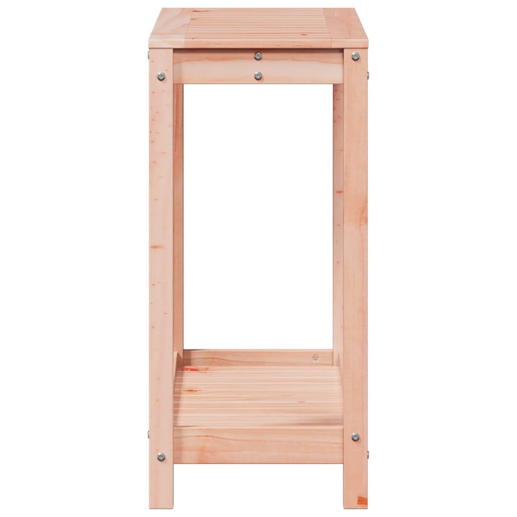 Stol za sadnju s policom 82,5 x 35 x 75 cm od masivne duglazije