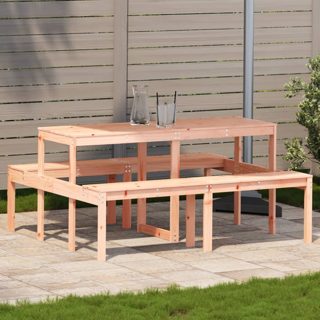 Stol za piknik 105 x 134 x 75 cm od masivne borovine