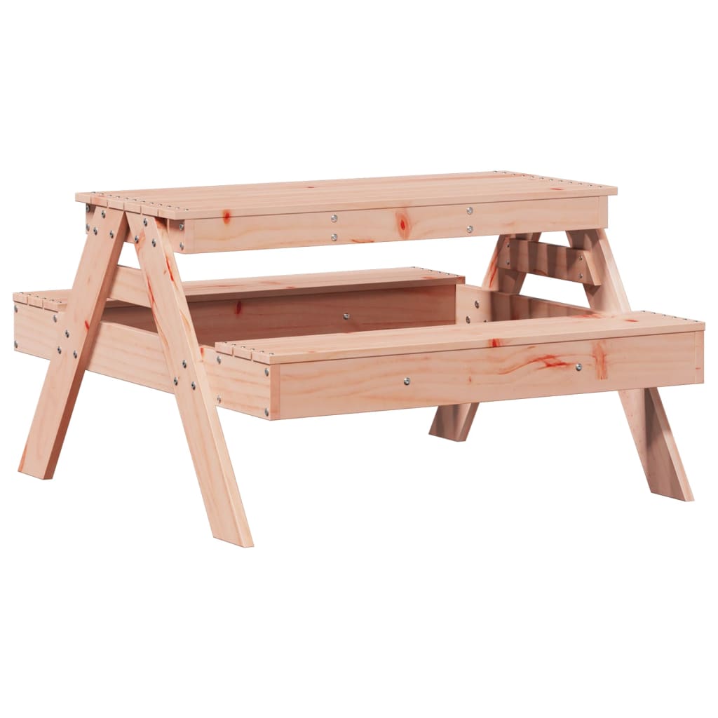 Stol za piknik za djecu 88 x 97 x 52 cm od masivne duglazije