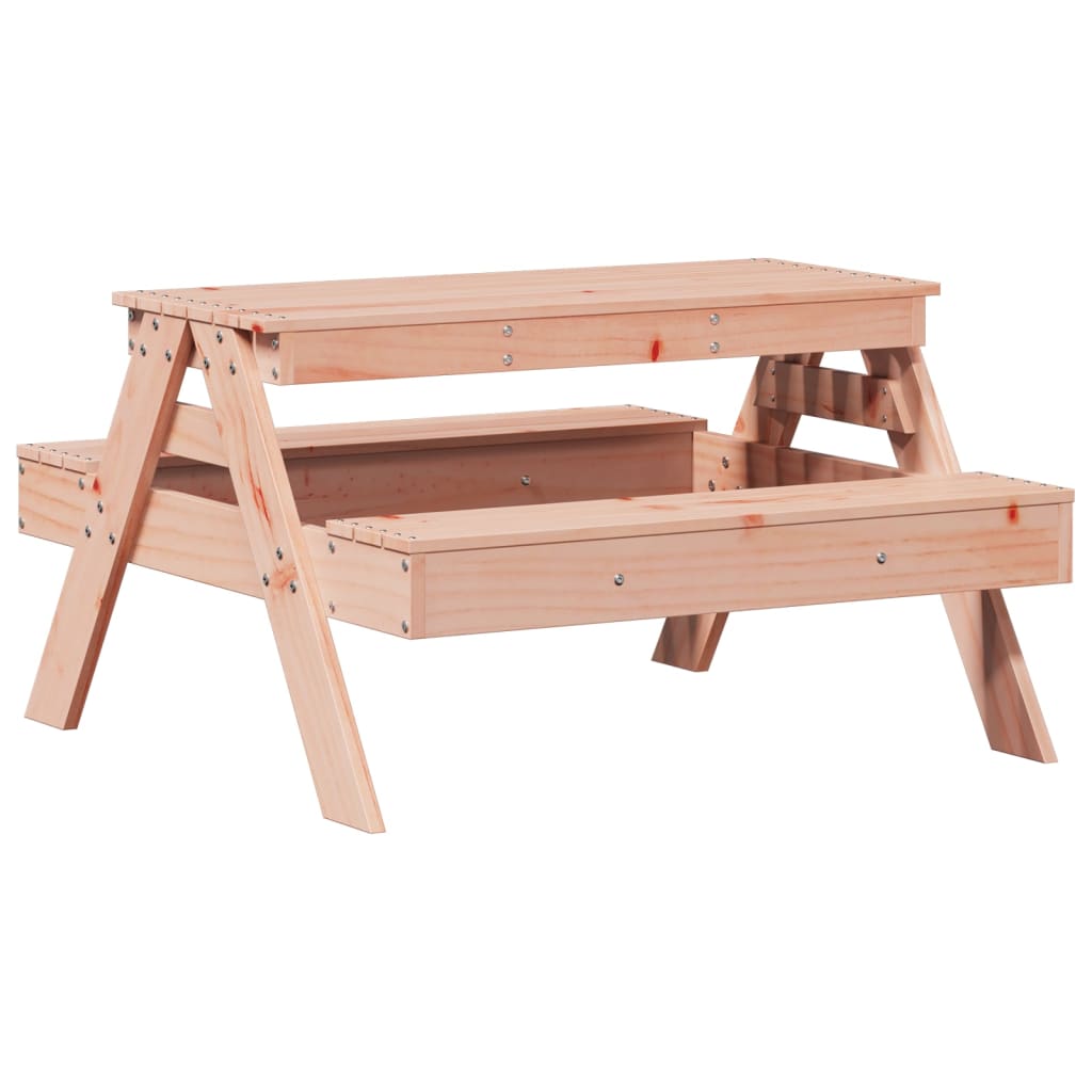 Stol za piknik za djecu 88 x 97 x 52 cm od masivne duglazije