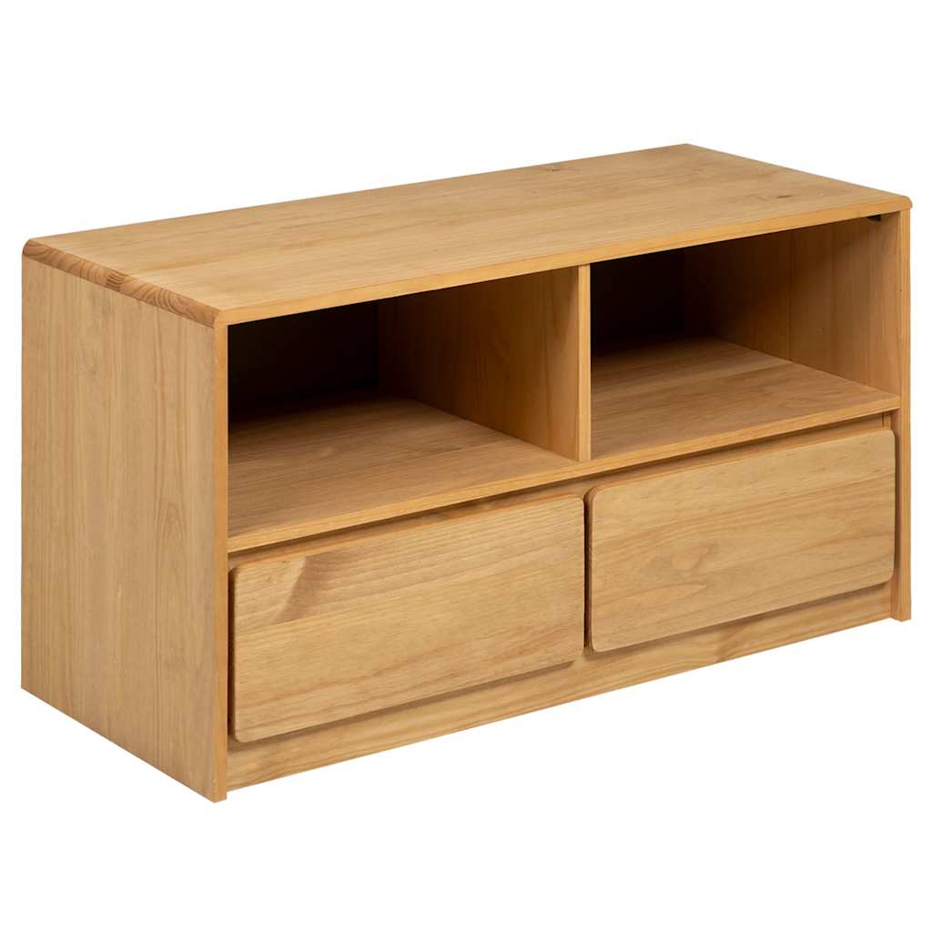 TV ormarić SAUDA boja hrasta 99 x 43 x 55 cm masivna borovina
