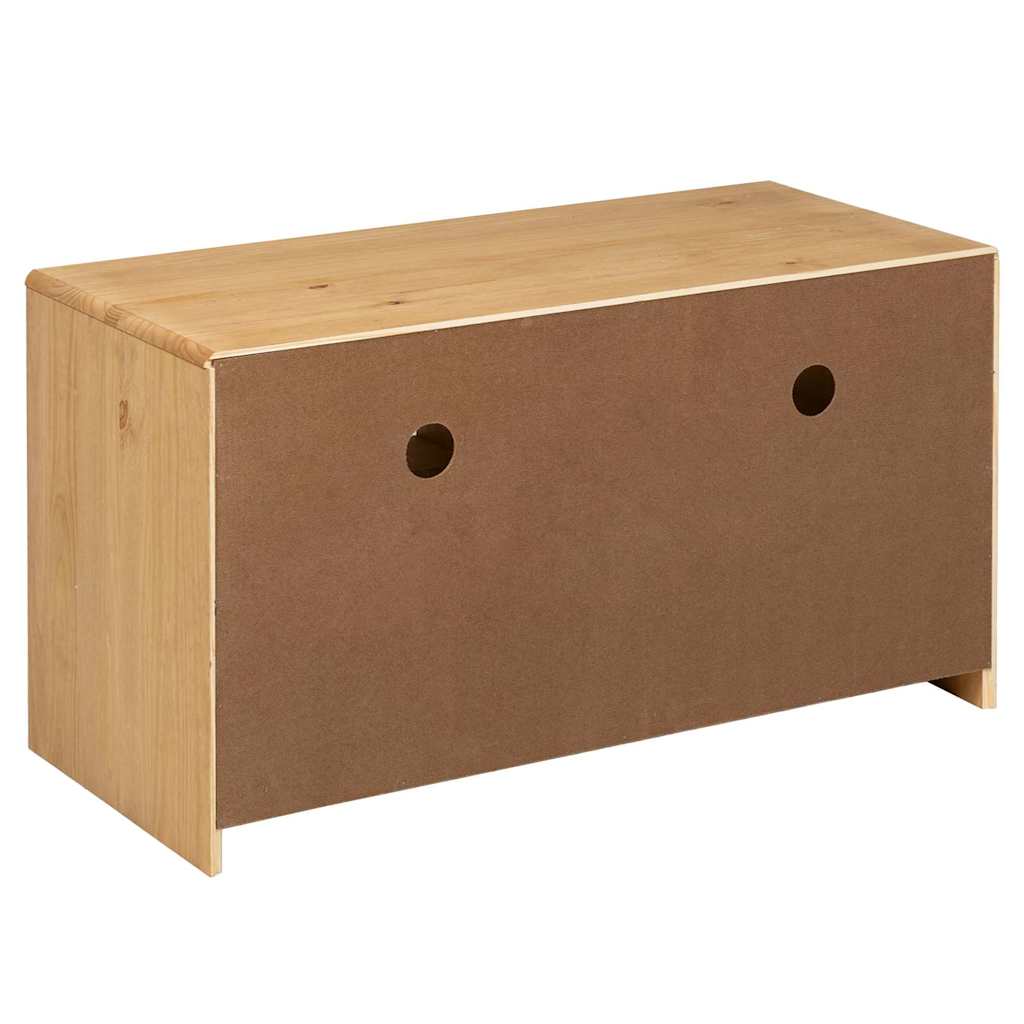 TV ormarić SAUDA boja hrasta 99 x 43 x 55 cm masivna borovina