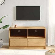 TV ormarić SAUDA boja hrasta 99 x 43 x 55 cm masivna borovina