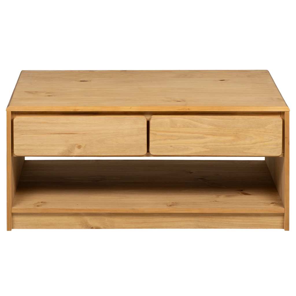 Stolić za kavu SAUDA boja hrasta 99x55x45 cm masivna borovina