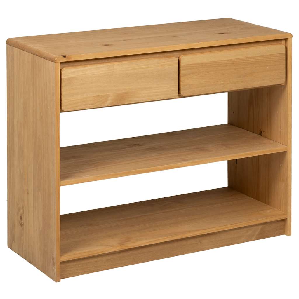 Konzolni stol SAUDA boja hrasta 89,5 x 36,5 x 73 cm od borovine