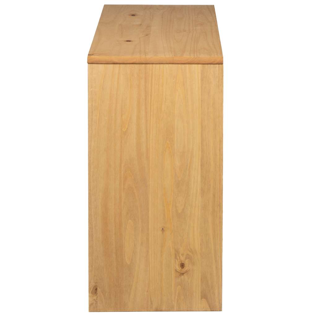 Konzolni stol SAUDA boja hrasta 89,5 x 36,5 x 73 cm od borovine