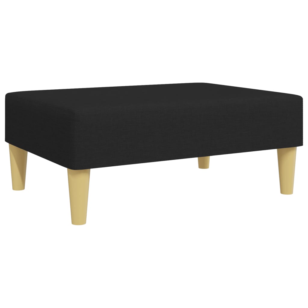 Tabure crni 77x55x31 cm od tkanine