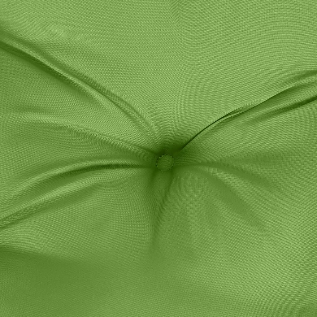 Jastuci za stolice 2 kom prošarano zelena 100x50x7 cm tkanina