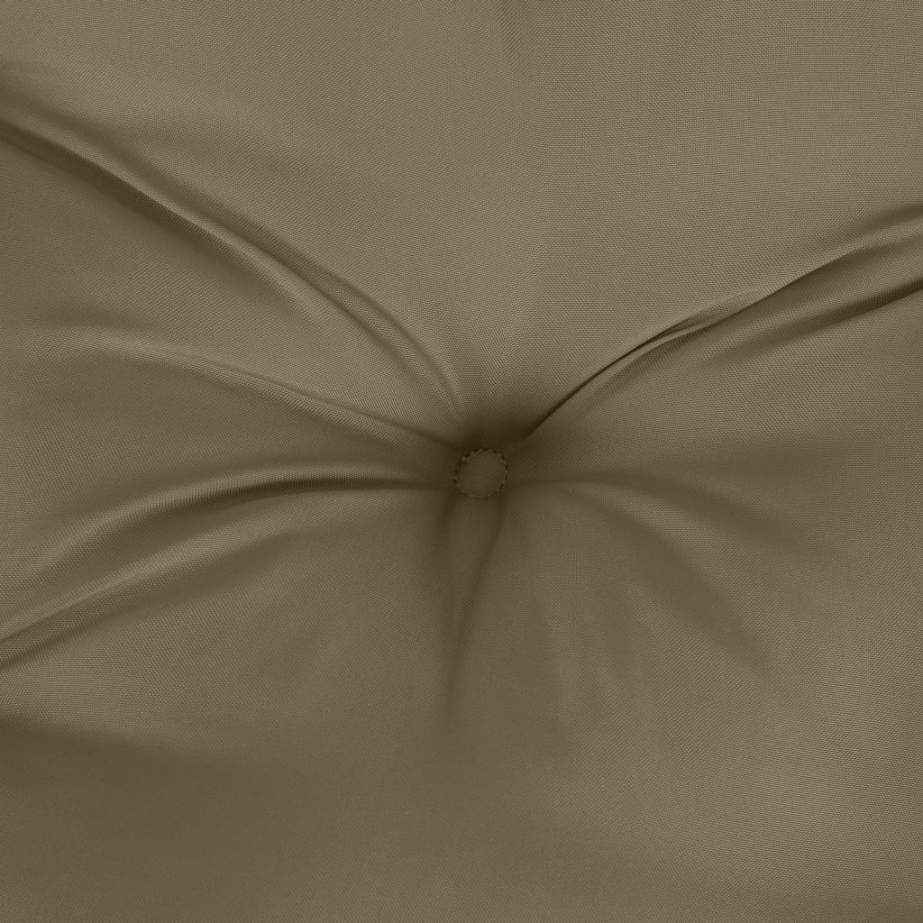 Jastuci za stolice 2 kom prošarano smeđesivi 100x50x7cm tkanina