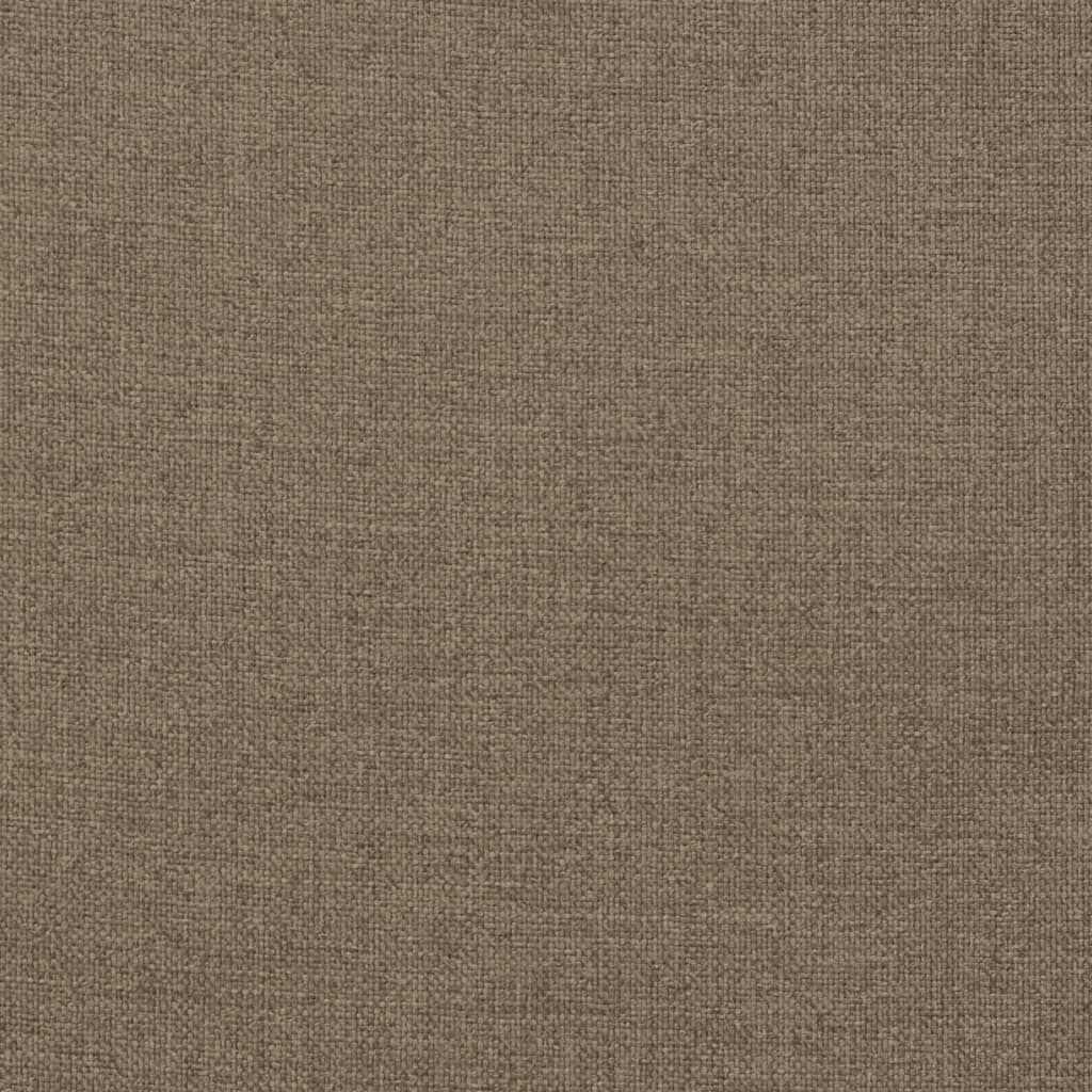 Jastuci za stolice 2 kom prošarano smeđesivi 100x50x7cm tkanina