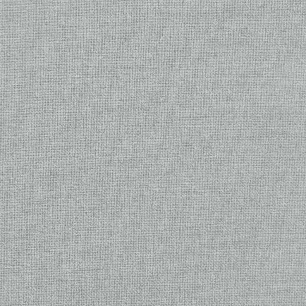 Jastuci za stolice 6 kom svjetlosivi 120 x 50 x 4 cm od tkanine