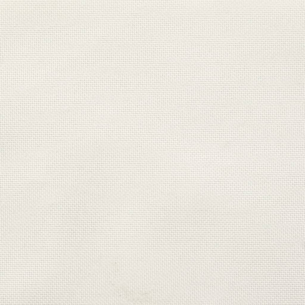 Jastuci za stolice 2 kom prošarano krem 120x50x4 cm tkanina