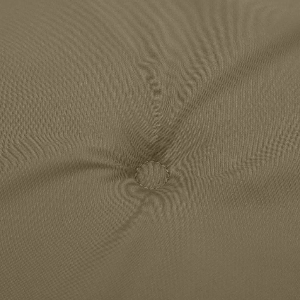 Jastuci za stolice 6 kom prošarano smeđesivi 120x50x4cm tkanina