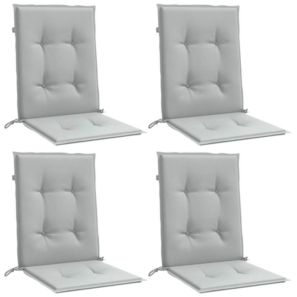 Jastuci za stolice 6 kom svjetlosivi 100x50x4 cm tkanina