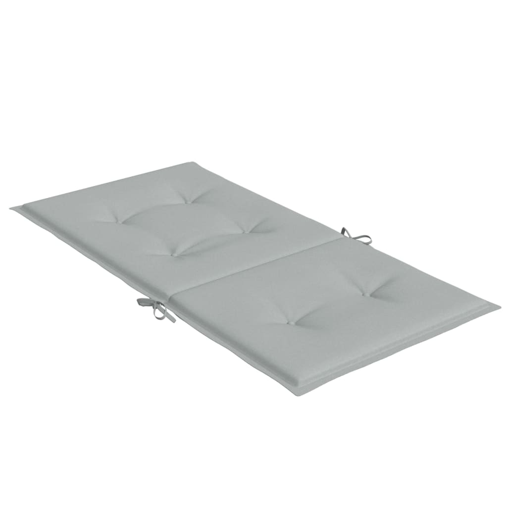 Jastuci za stolice 6 kom svjetlosivi 100x50x4 cm tkanina